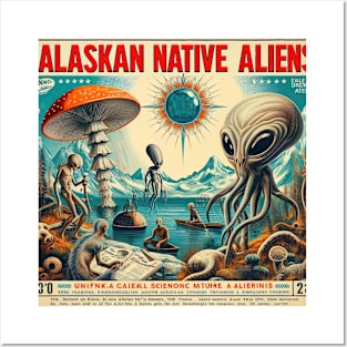 Native Aliens of Alaska Posters and Art